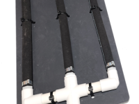 Airstream Diffuser for efficient aeration and water circulation in ponds and lakes.