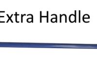 Weed roller handles designed for effective aquatic weed removal.