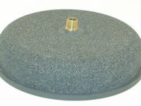 Windmill air diffuser for efficient pond aeration."