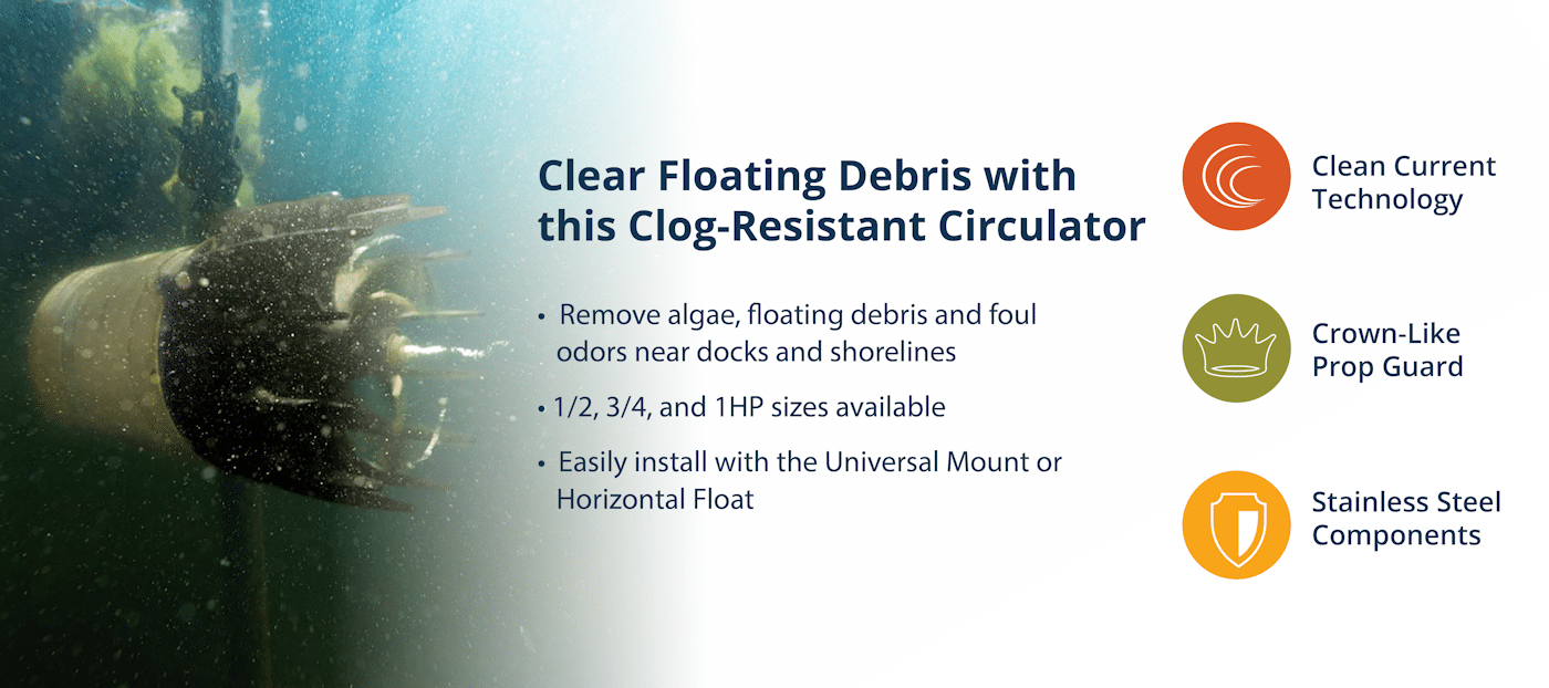 Kasco-Aquaticlear-Circulator-Infographic - Pond Perfections Kasco AquatiClear Circulator Info